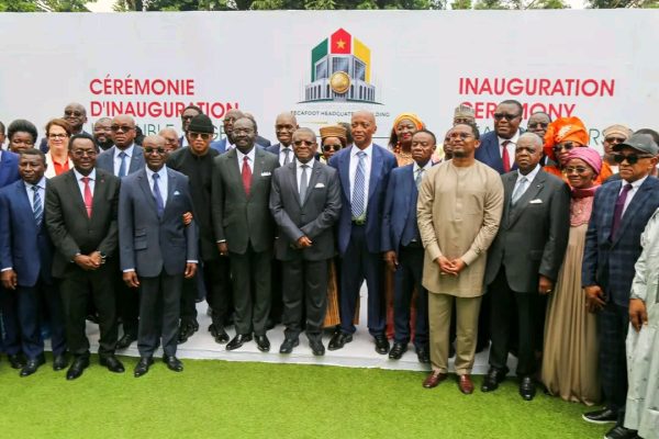 Fecafoot inaugurates its new headquarters in Yaounde