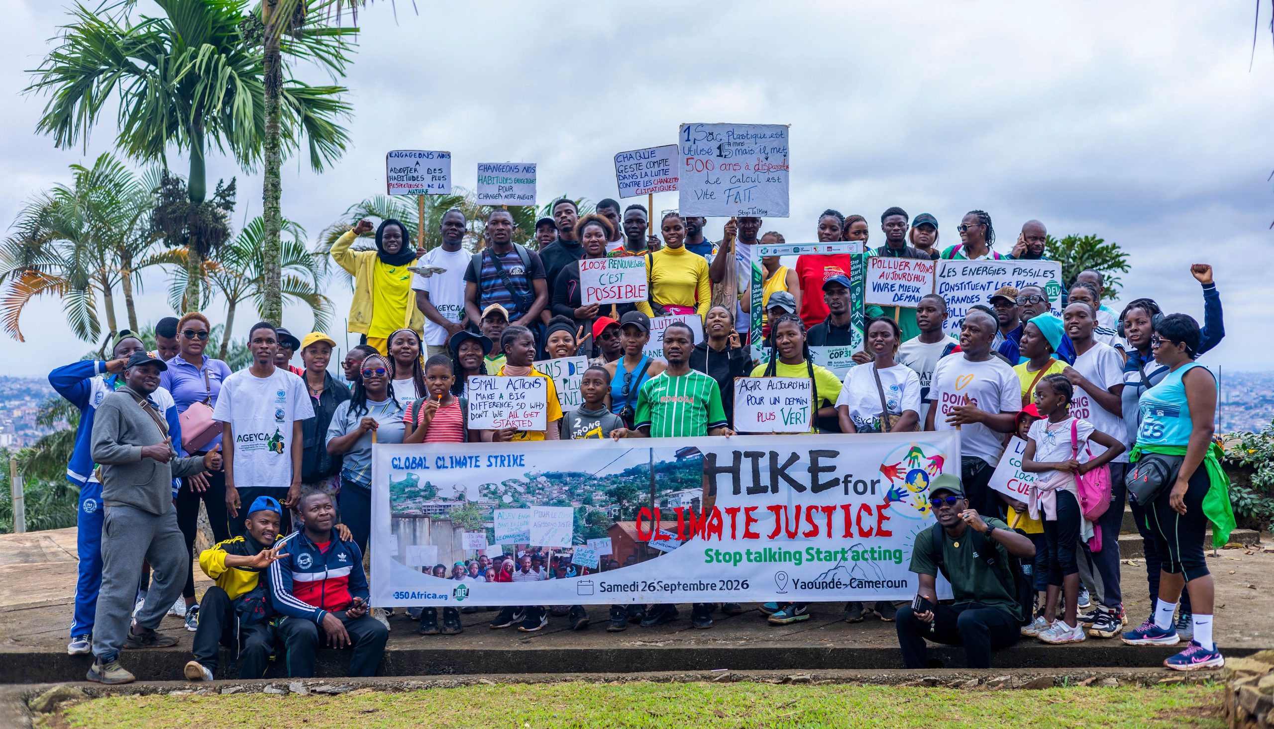 Hiking for Climate Justice: Physical wellness and environmental advocacy at Mount Nkolso’o